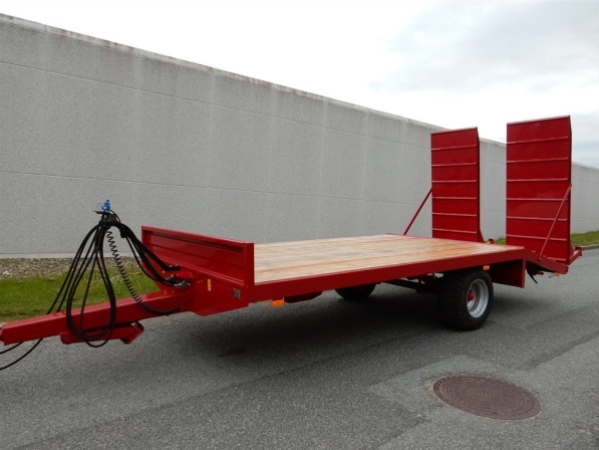 6 tons maskintrailer med hydr. ramper 6 tons maskintrailer med hydr. ramper