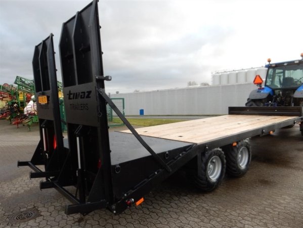 12 tons maskintrailer - halmvogn 12 tons maskintrailer - halmvogn