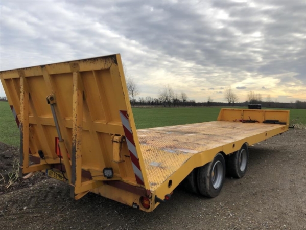 18 T maskintrailer 18 T maskintrailer
